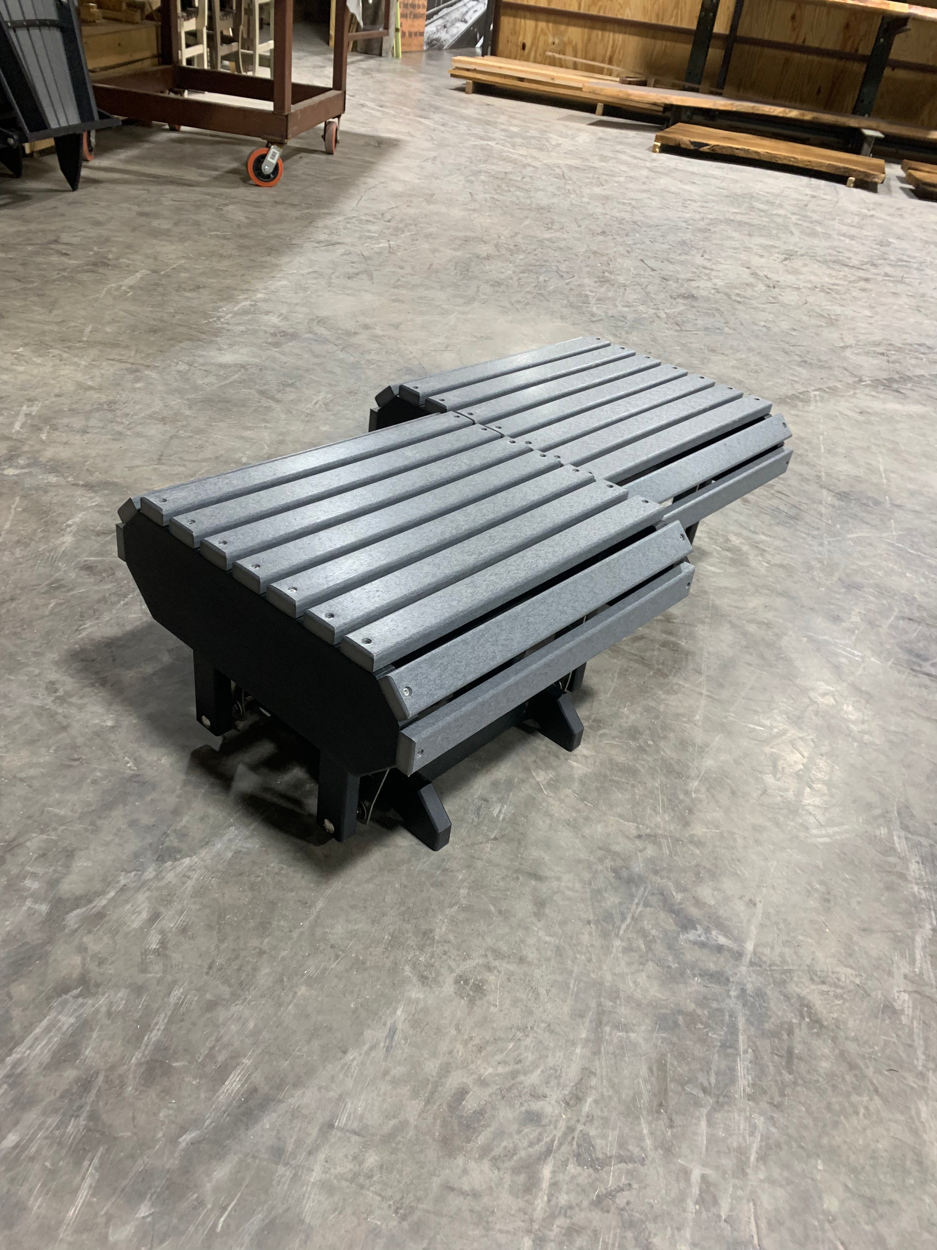 Outdoor Gliding Ottomans - 0