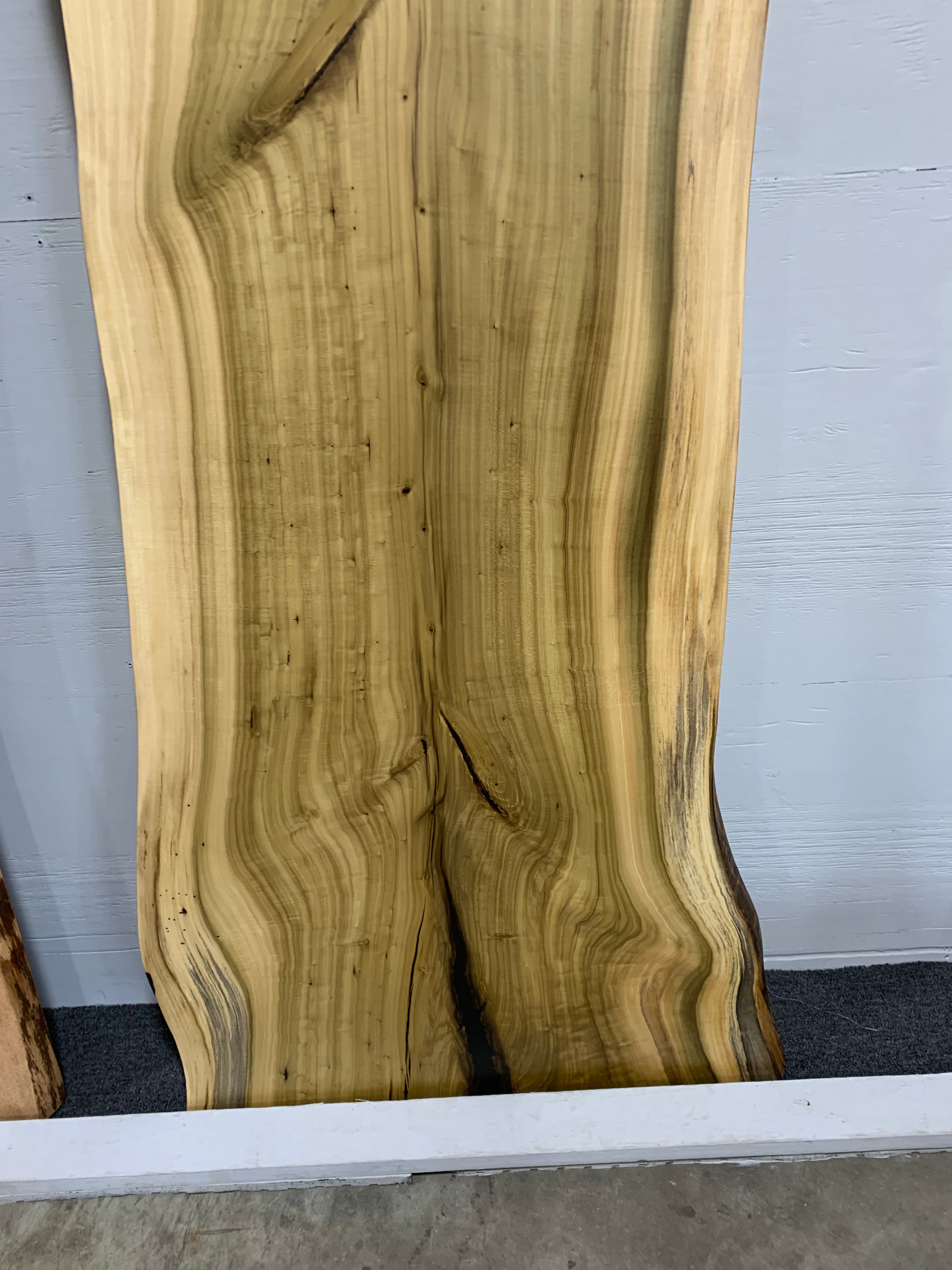 Live Edge Poplar Slab - 0