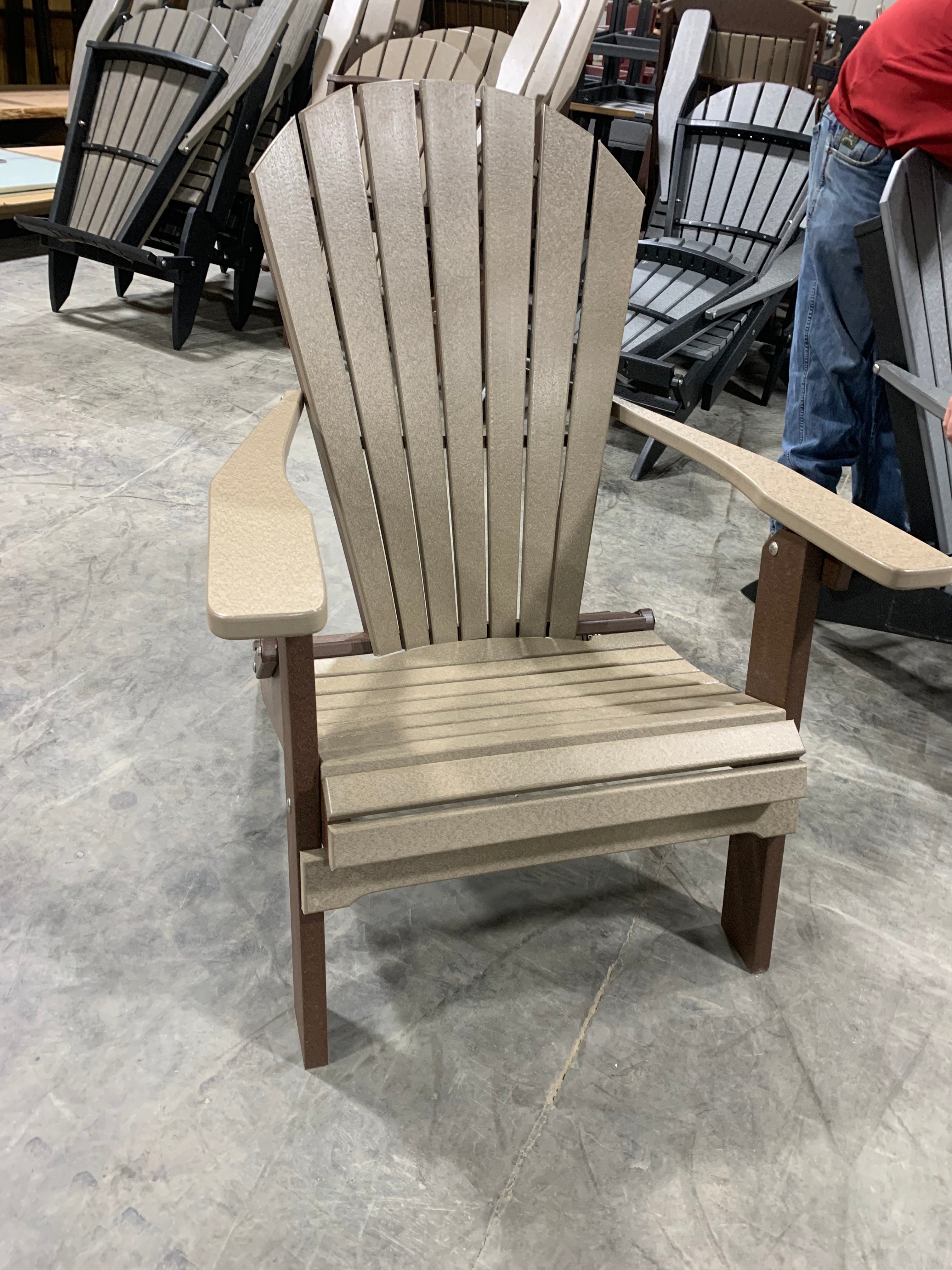 Outdoor Folding Adirondack Chairs - 0