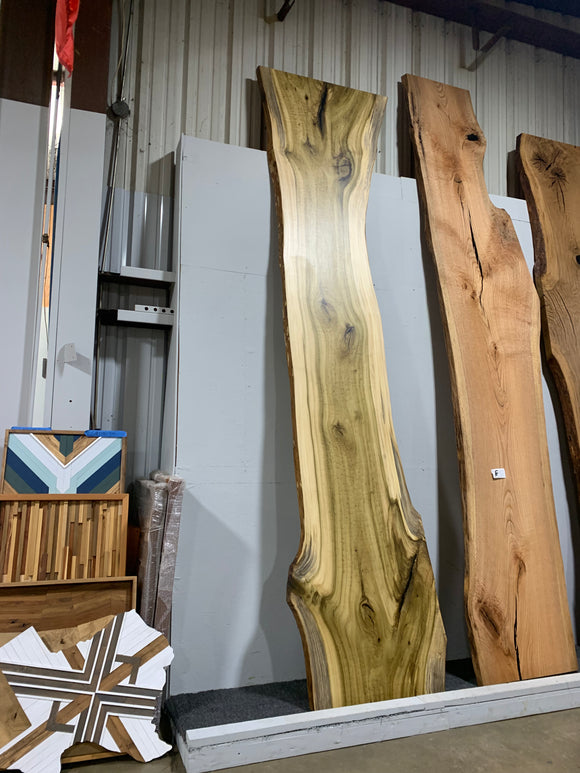 Live Edge Poplar Slab