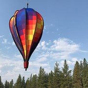 Rainbow Pixel Hot Air Balloon - 0