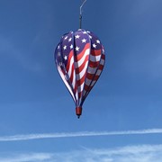 USA Flag Hot Air Balloon - 0