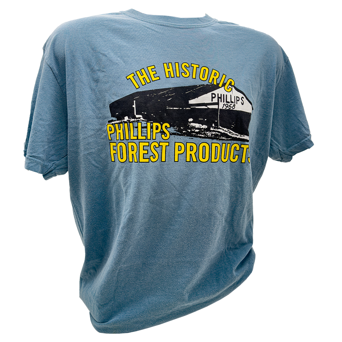 The official Historic Phillips Forest Products Shirt.Browse all shirts
