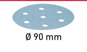 Festool 497364 90mm Granat P60 Disc Abrasives, 50 ct
