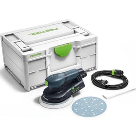 Festool 576339 ETS EC 150/5 EQ 150mm (6") Compact Brushless Finish Sander w/ Systainer3