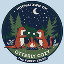 The Forest Store Otterly Cozy Children's Tee - Chambray Blue-2