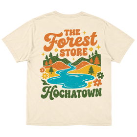 The Forest Store Hochatown Lake Tee - Ivory