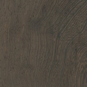 Close-up view of a piece of wenge lumber displaying its wood grain.