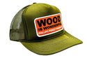 Wood Is Wonderful Olive Green Otto Trucker Hat