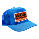 Wood Is Wonderful Baby Blue Otto Trucker Patch Hat-1