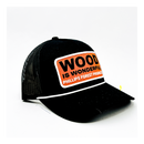 Wood Is Wonderful Black Richardson Trucker Hat-1