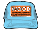 Wood is Wonderful™ Hat Magnet-6