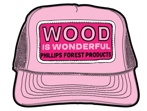 Wood is Wonderful™ Hat Magnet