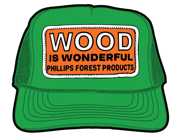 Wood is Wonderful™ Hat Magnet