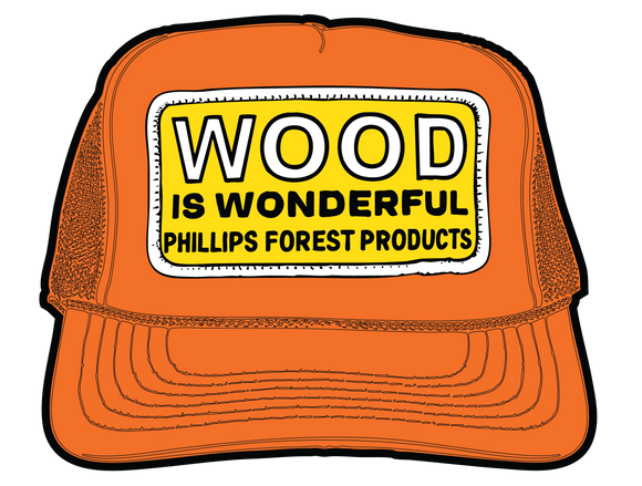 Wood is Wonderful™ Hat Magnet