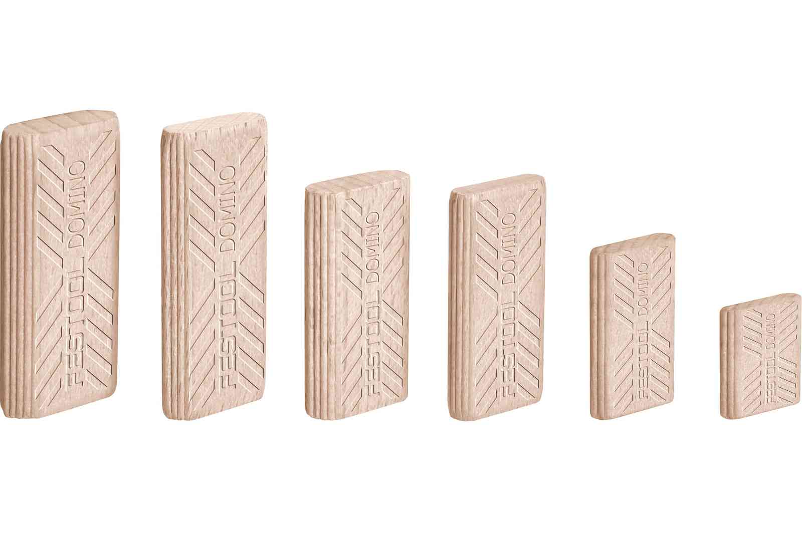 Festool 494941 Domino Tenon, Beech Wood, 8 X 22 X 50mm, 100-Pack