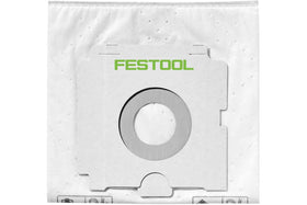Festool 496186 SELFCLEAN Filter Bag for CT 36, Quantity 5