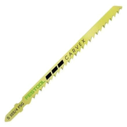 Festool 204332 S105/4FSG, 4-1/8", 6 TPI Jigsaw Blades, 20-pack