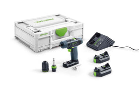 Festool 576106 TXS 10.8 Volt 2.6Ah Li-Ion Cordless Drill w/ Systainer3 - 0