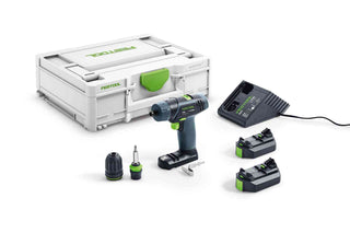 Festool 576106 TXS 10.8 Volt 2.6Ah Li-Ion Cordless Drill w/ Systainer3