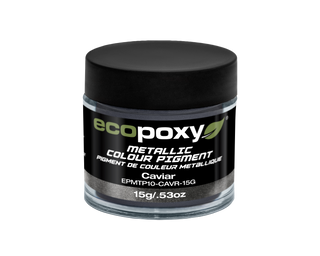 EcoPoxy 15g Metallic ColorPigment - Caviar
