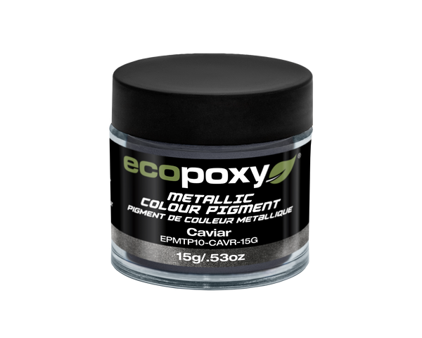 EcoPoxy 15g Metallic ColorPigment - Caviar