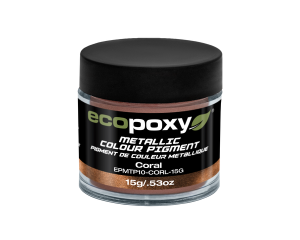 EcoPoxy 15g Metallic ColorPigment - Coral