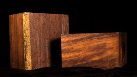 Orange Agate Wood Turning Block