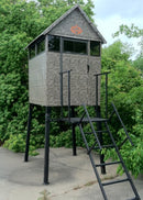 An Antler Shed Deer Blind on a five foot base. 