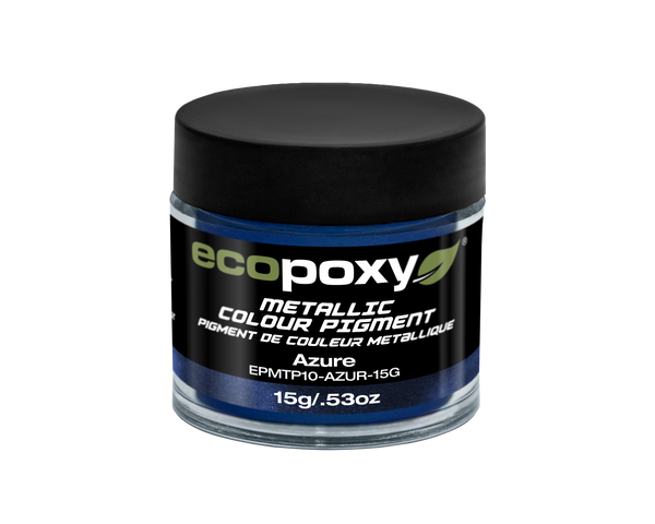 EcoPoxy 15g Metallic ColorPigment - Azure