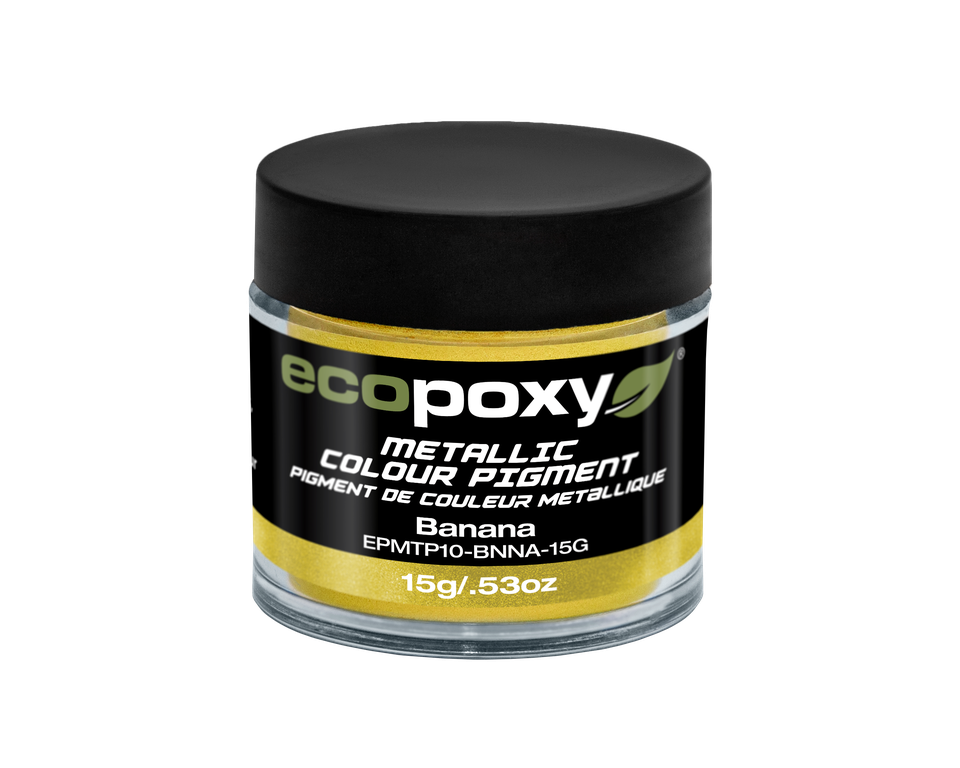 EcoPoxy 15g Metallic ColorPigment - Banana