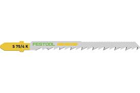 Festool 204265 Jigsaw Blades S 75/4 K Scrolling Cut, 5-Pack