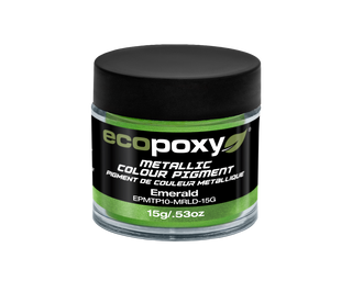 EcoPoxy 15g Metallic ColorPigment - Emerald