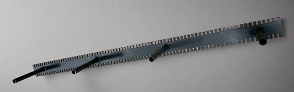 A solid metal floating mantel bracket for fireplace mantel