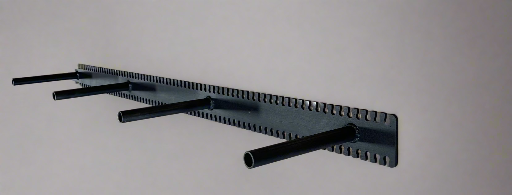 A solid metal floating mantel bracket for fireplace mantel