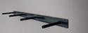 A solid metal floating mantel bracket for fireplace mantel