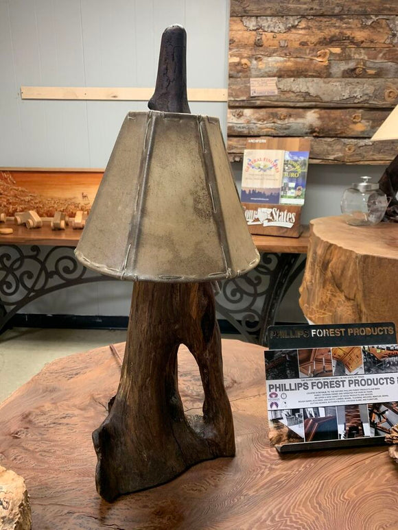 Natural Wooden Table Lamp
