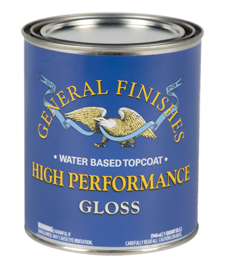 General Finishes High Performance Water Based Topcoats