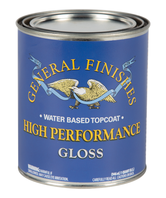 General Finishes High Performance Water Based Topcoats