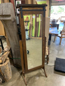 Jewelry Cabinet- Red Oak Roughsawn-1