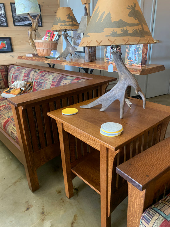 Quartersawn White Oak End table