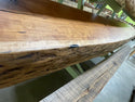 Live Edge Cherry Fireplace Mantel