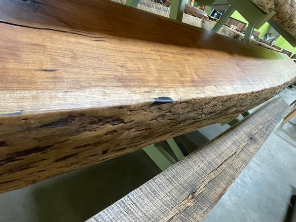Live Edge Cherry Fireplace Mantel