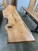 Live Edge Red Oak Slab-1