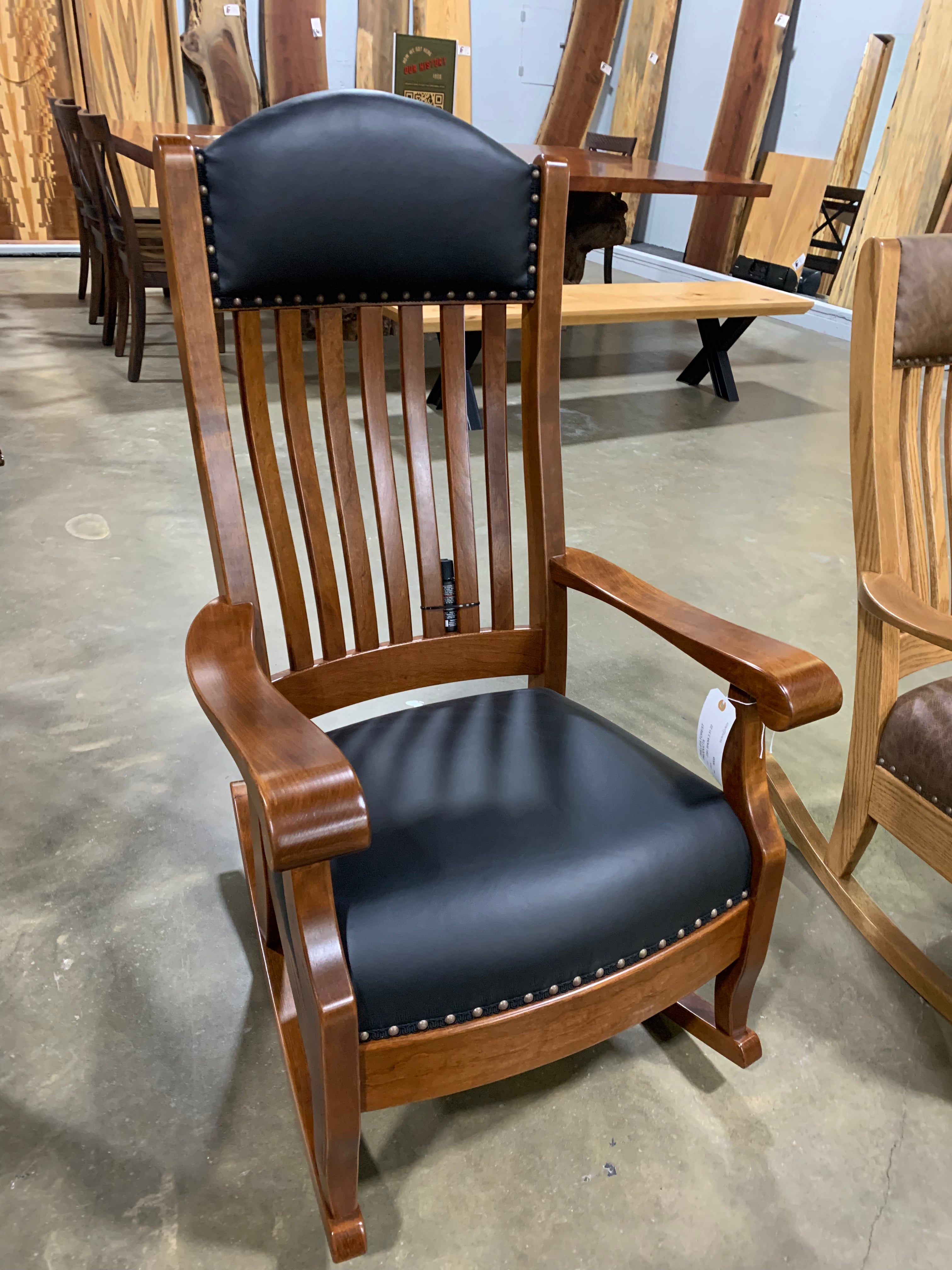 Aunties Rocker Black Leather - 0