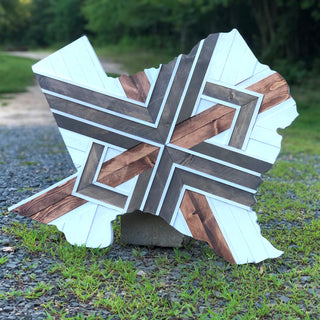 Texas wood art 