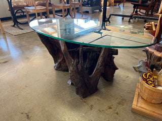 Small Redwood Coffee Table