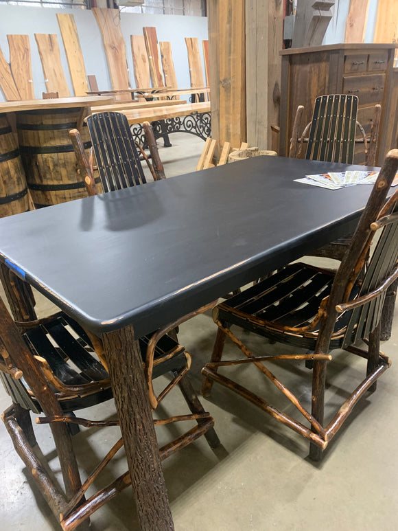 Distressed Black Table (Medium)