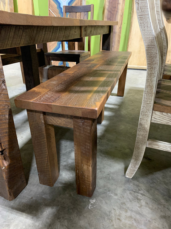 Silverton Bench w/Two Leaves
