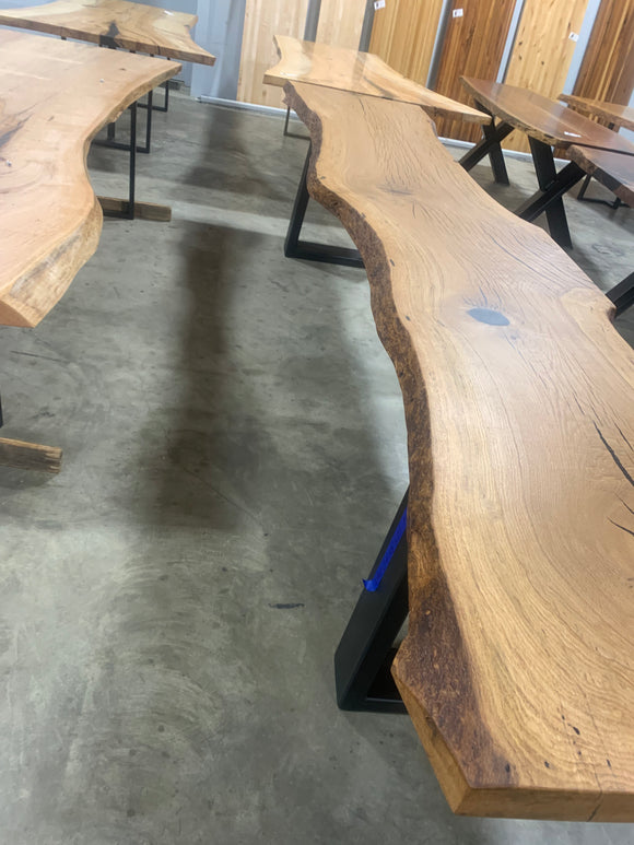 Live Edge Post Oak Slab